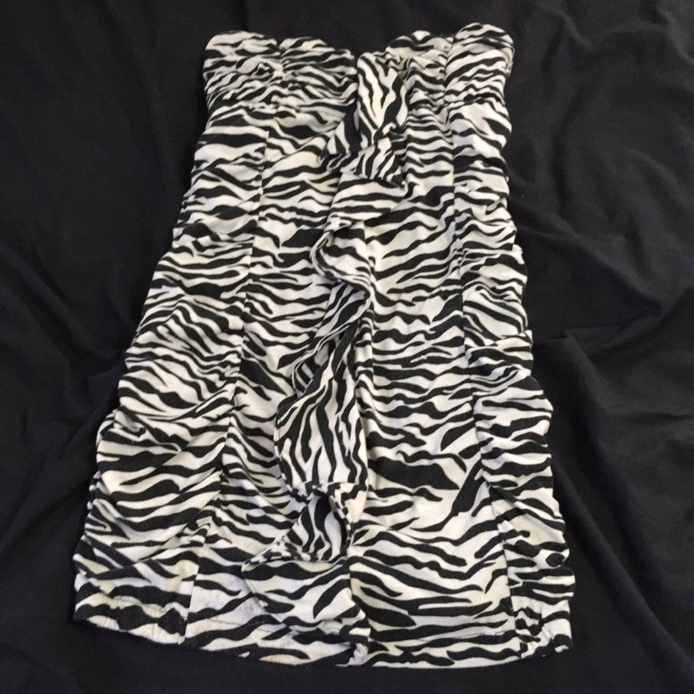 📍Mini Zebra Dress